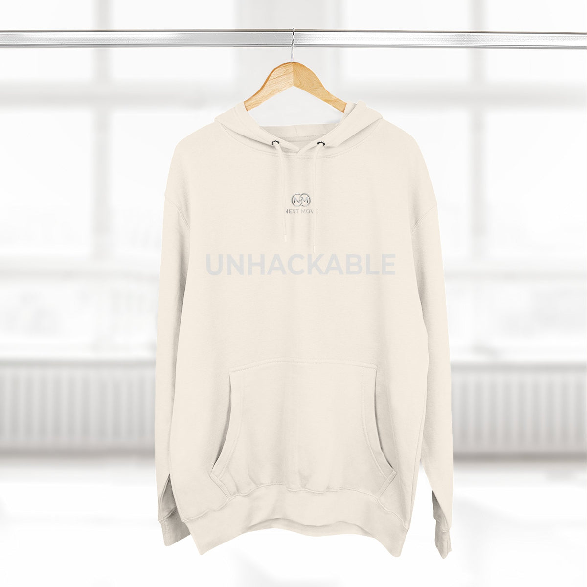 Hoodie Premium Oversized "UNHACKABLE" – NextMove