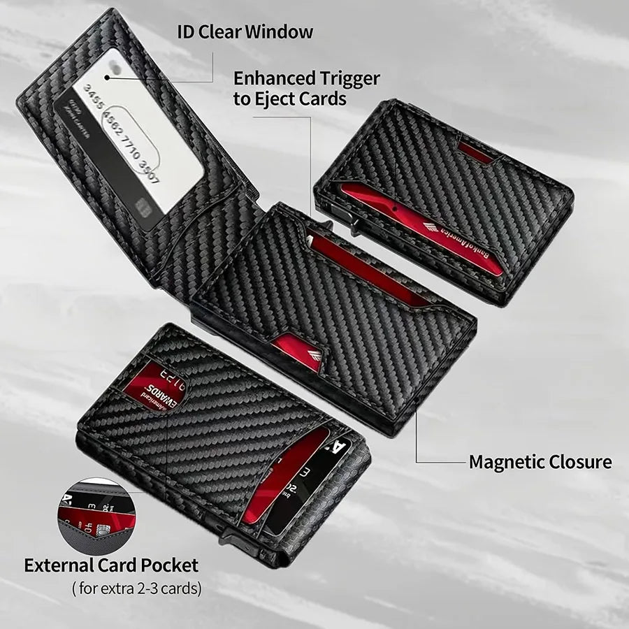 NextMove Carbon Smart Wallet — Executive Edition